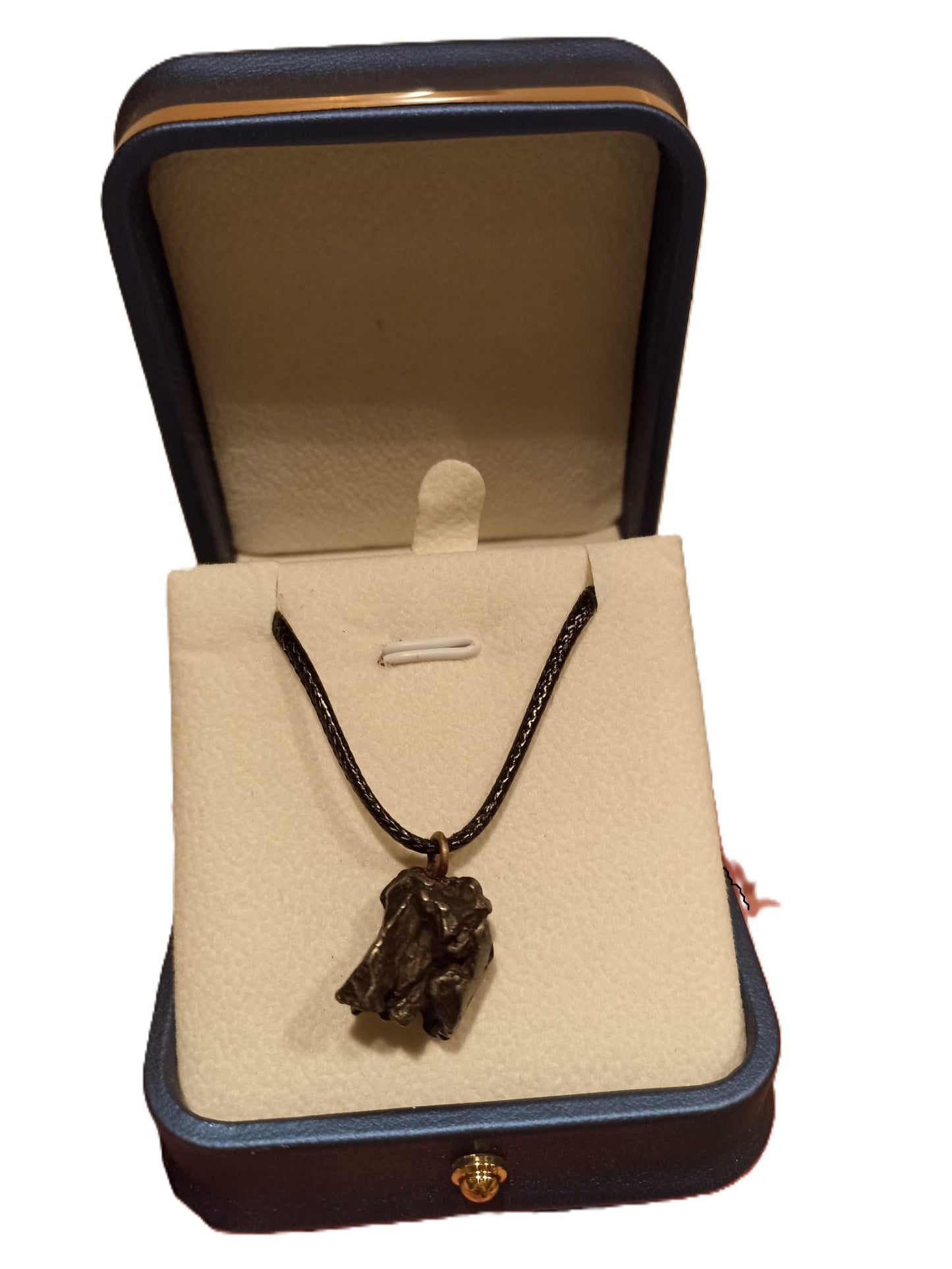 Real Meteorite Pendant and Necklace Gift Set