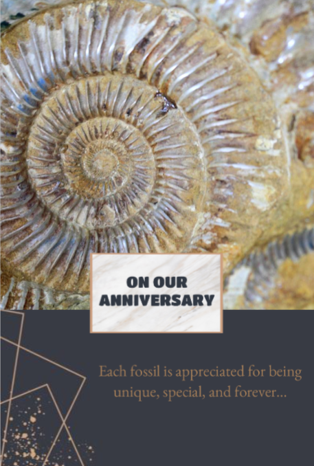 Our Anniversary Greeting Card